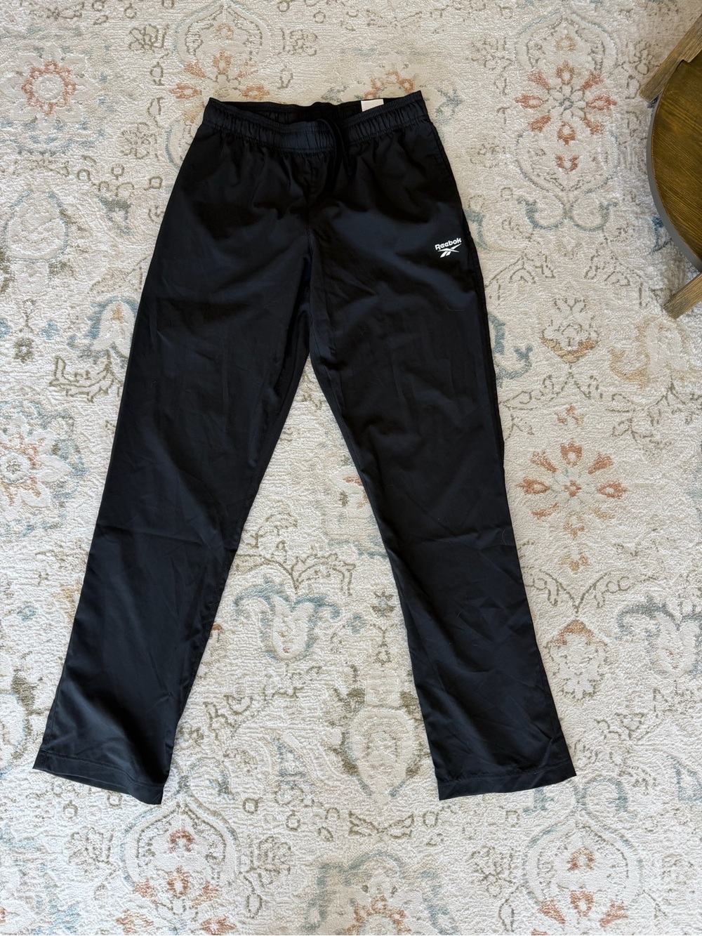 Reebok Men’s Black Straight Leg Pants